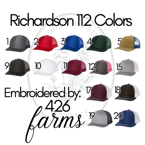 For the Christian that is a little salty, Embroidered Richardson Trucker Hat